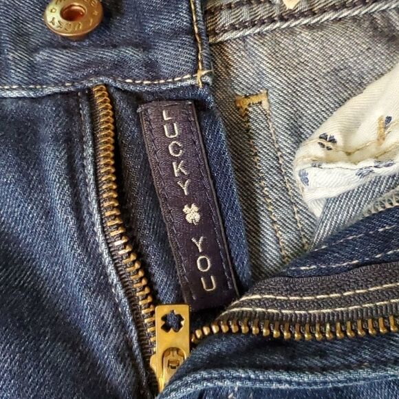 LUCKY BRAND SIENNA SLIM BOYFRIEND Distressed Jeans - Picture 7 of 9